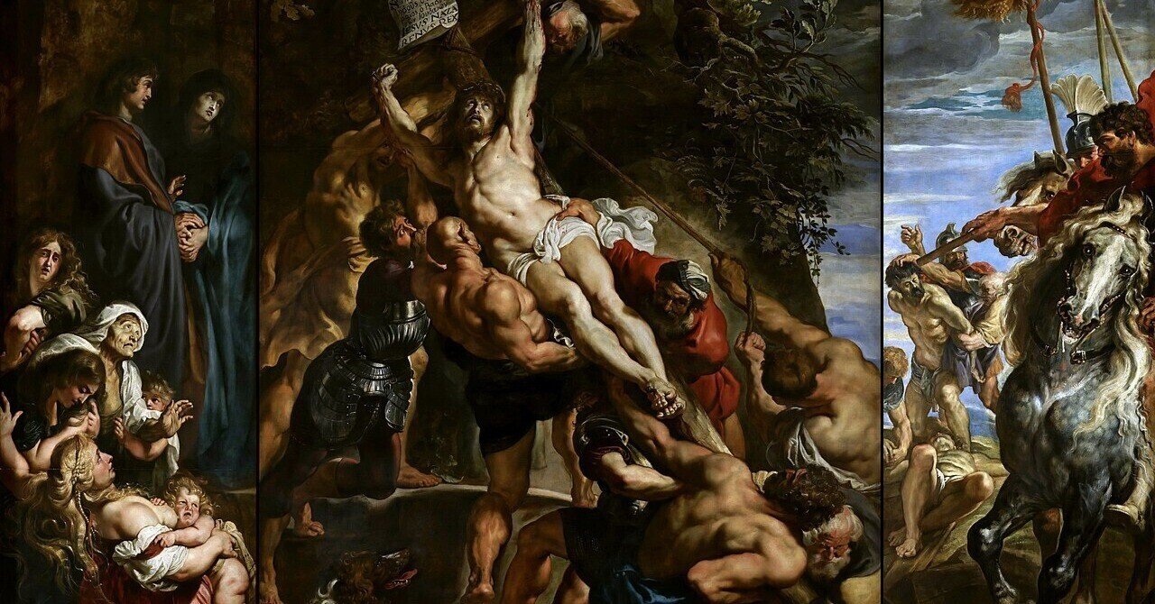 キリスト昇架】ピーテル・パウル・ルーベンス｜ナイム