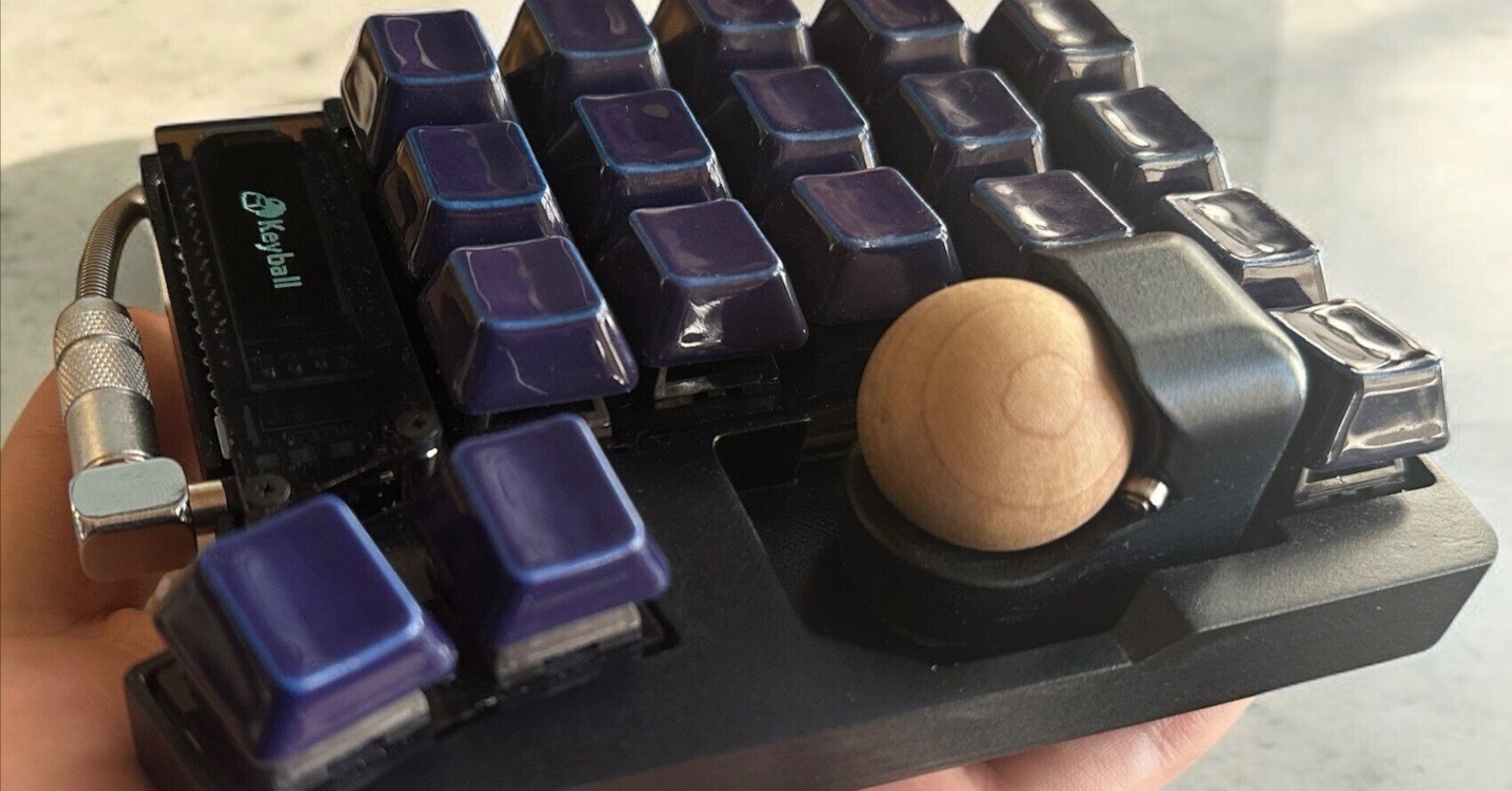 トラックボールに木という選択肢を|五十川 十一 トラックボールに木という選択肢を|五十川 十一