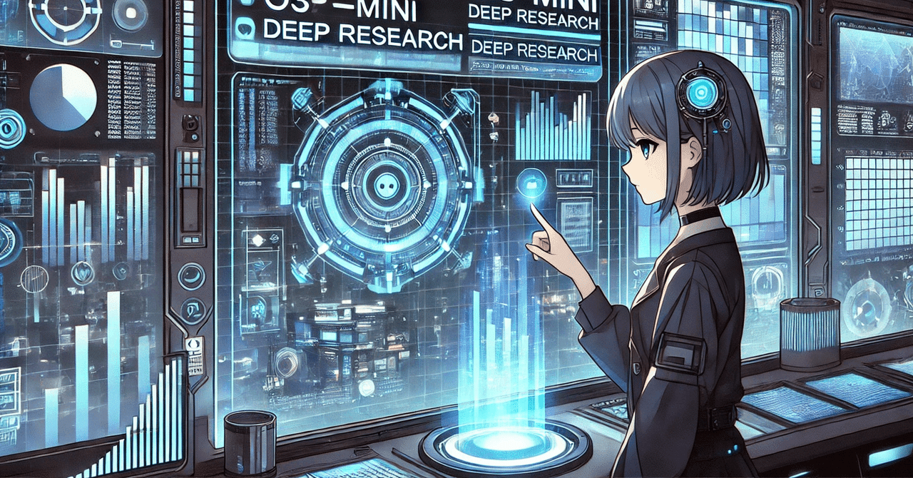 小説の執筆にも使える！o3-mini & Deep Researchって何？｜岡咲
