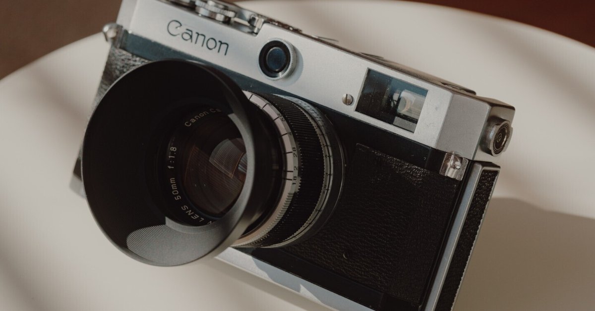 中古】Canon キヤノン P レンジファインダーフィルムカメラ