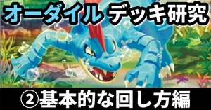 新オーダイルLo】なぜ誰もやらないのかわからないオーダイルの
