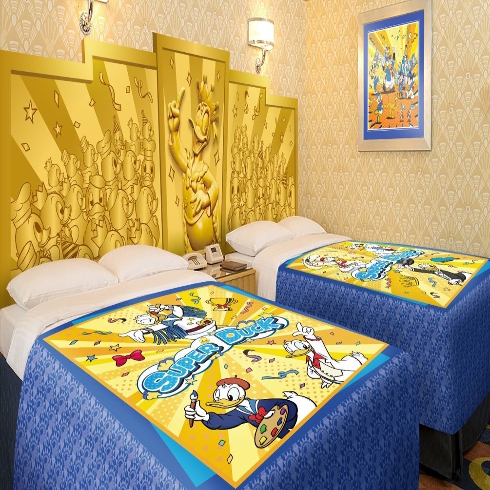 ドナルドダックがスーパースターに！ ディズニーアンバサダーホテルに