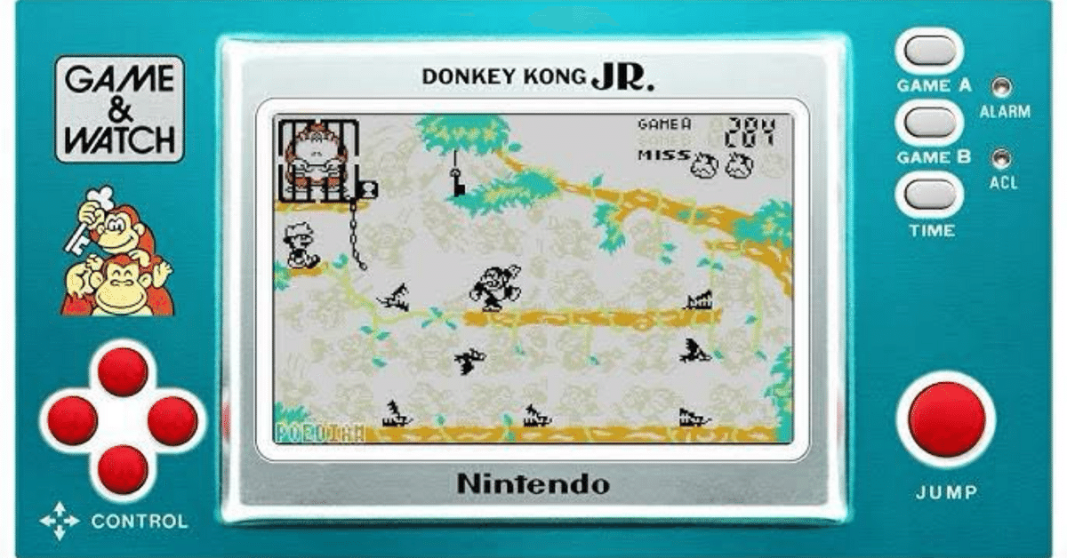 ゲームアンドウォッチの思い出｜J