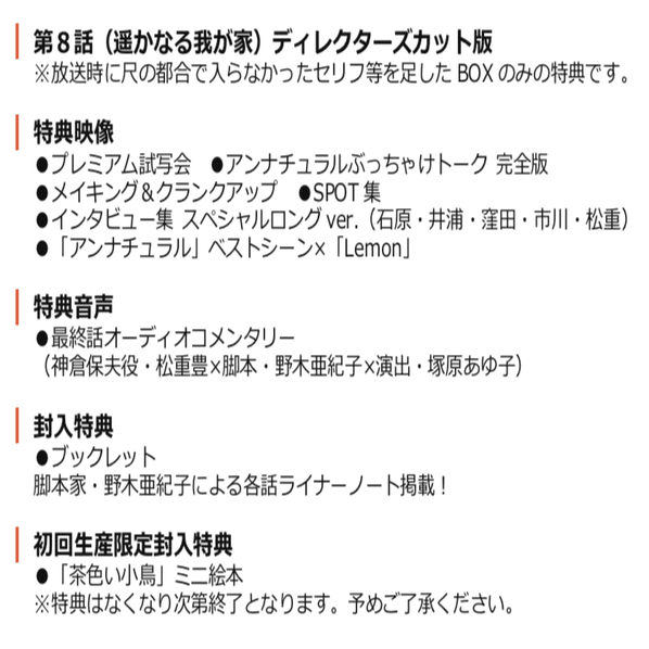 アンナチュラル倉庫 のぎといういきもの 野木亜紀子 Note