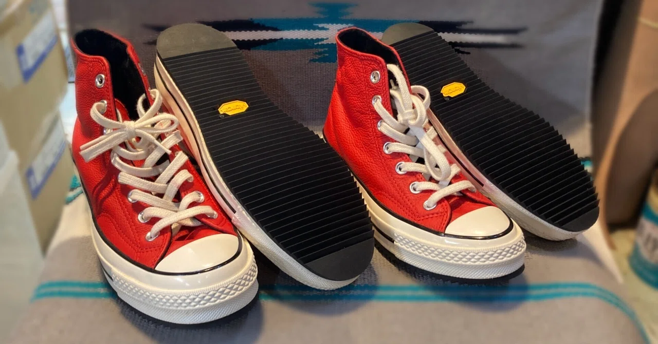 ソール補強/ソールセーバー】Converse CT70 Hiのソール補強｜CREA 
