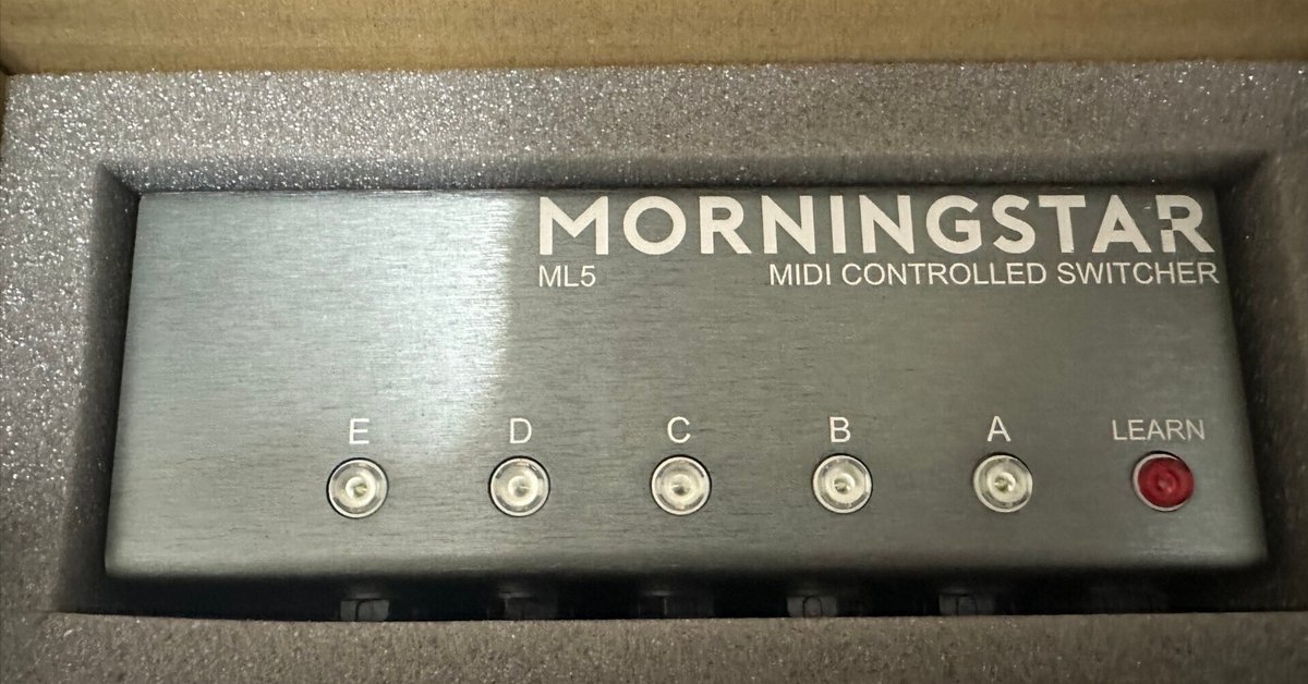 機材紹介】Morningstar ML5|OM from Shallow Grass 機材紹介】Morningstar ML5|OM from Shallow Grass