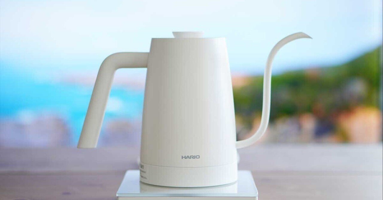 新発売】ハリオの電子ケトル「ライラ」レビューしてみた！｜上田の