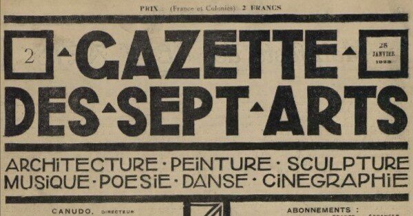 R.カニュード 第七芸術宣言-新訳全文日本語訳-｜真田 宗仁郎
