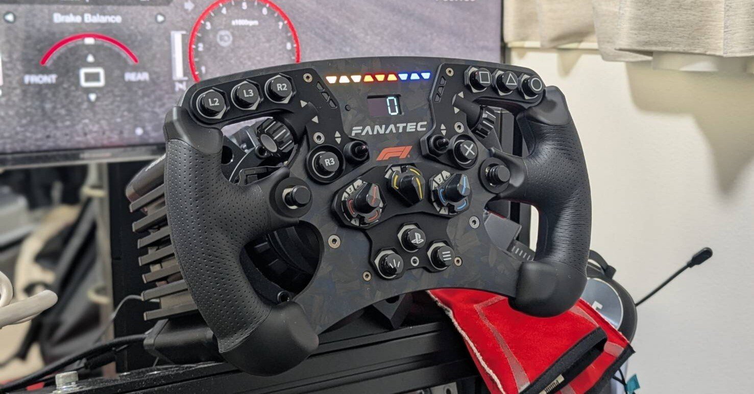 GT7用筐体】FANATEC ClubSport Racing Wheel F1ステアリング｜岡田衛