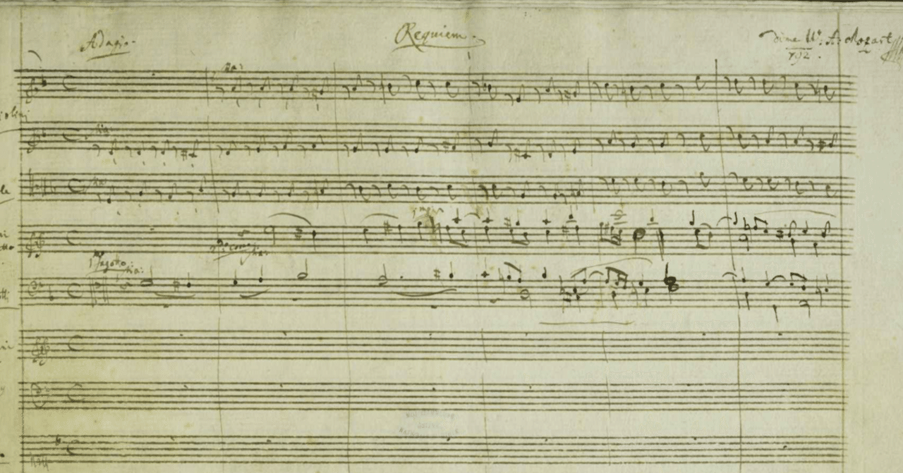 モーツァルト レクイエム ： テンポと編成｜クリヤキン