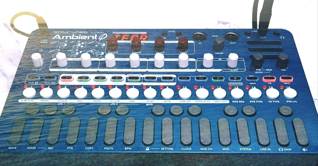 sonicware LIVEN ambient Ø アンビエントゼロ LIVEN Ambient Ø – SONICWARE