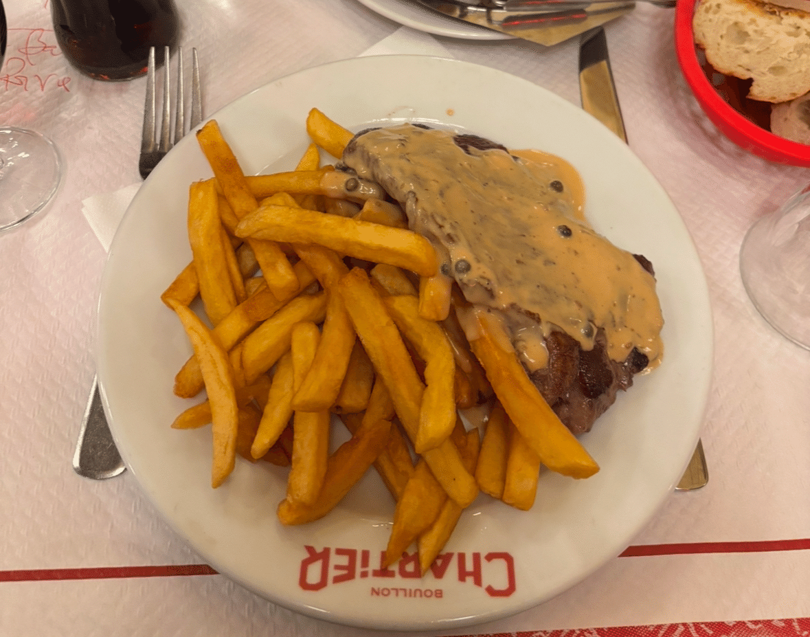 【新品】 Bouillon CHARTIER ディナープレート パリロンドン女子旅 #5｜ブイヨンシャルティエでの素敵な出会い｜7