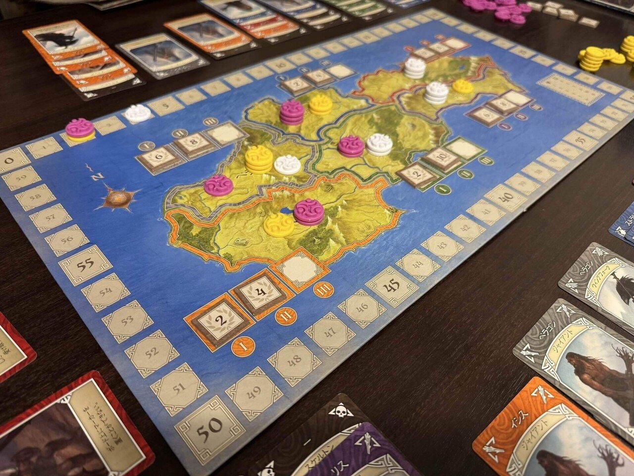 2025/1 遊んだボードゲーム｜NEO枯山水