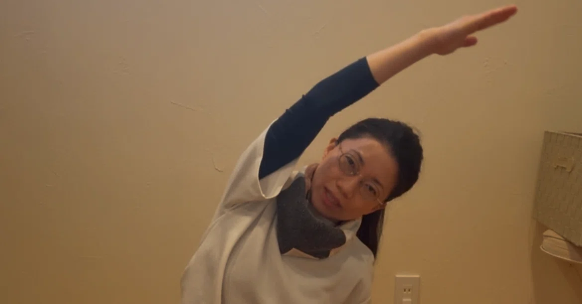 February 2025 Full Moon Exercise 🌕 [Ribcage Stretching]｜らんぷ月の体操