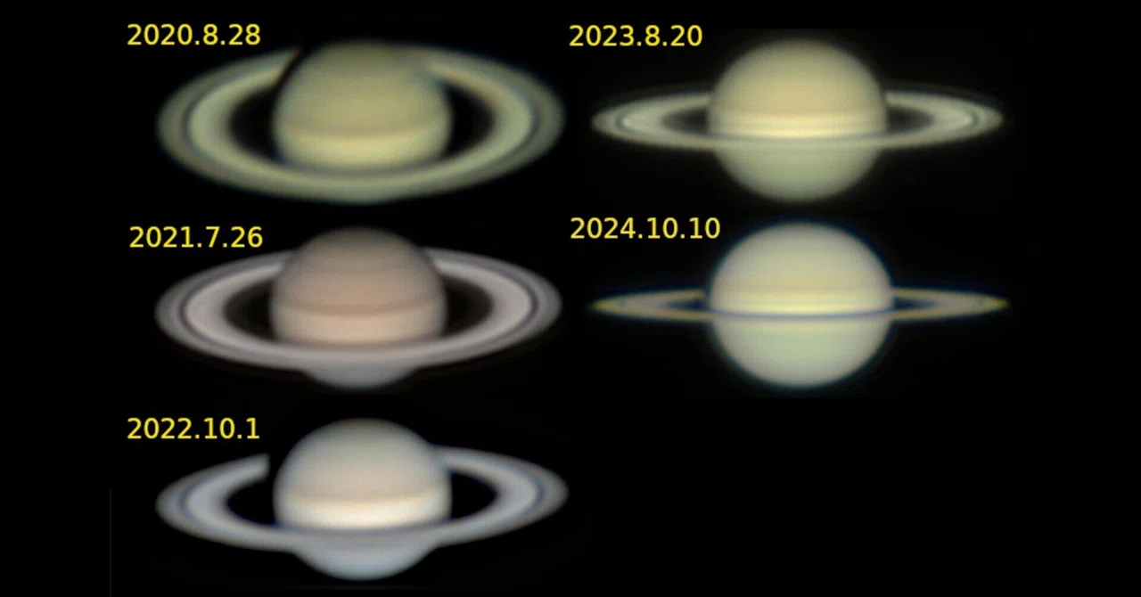 土星の環は2度消える(3度かも?)｜MRYM