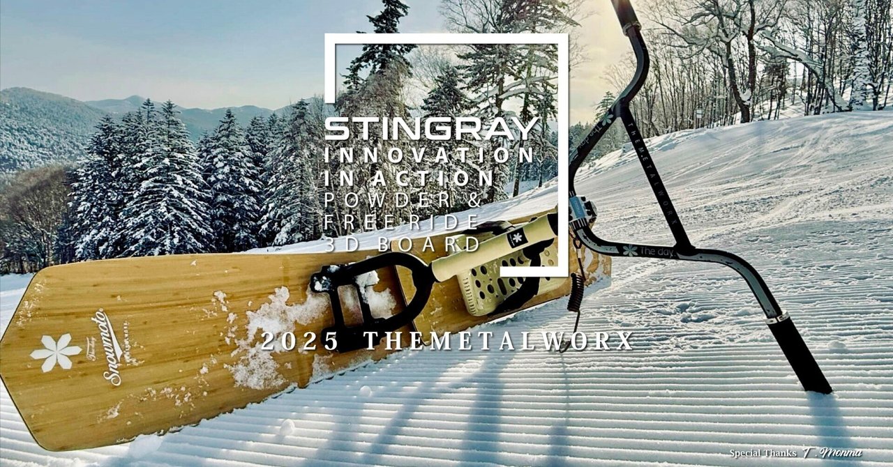 STINGRAY 3D｜Snowmoto