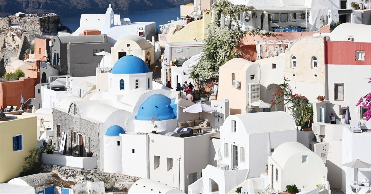 死ぬまでに行きたい絶景！サントリーニ島写真集〜非常事態宣言で島外