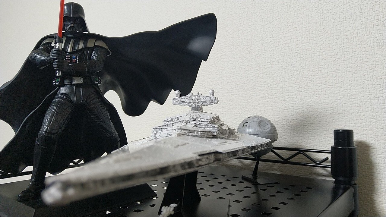 スター・デストロイヤーはカッコイイぞ（プラモデル組んでみた）｜ふじい