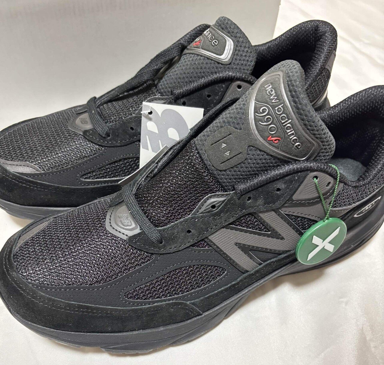 ニューバランス990 V6 トリプルブラック」はじめてのStock X｜井上海生