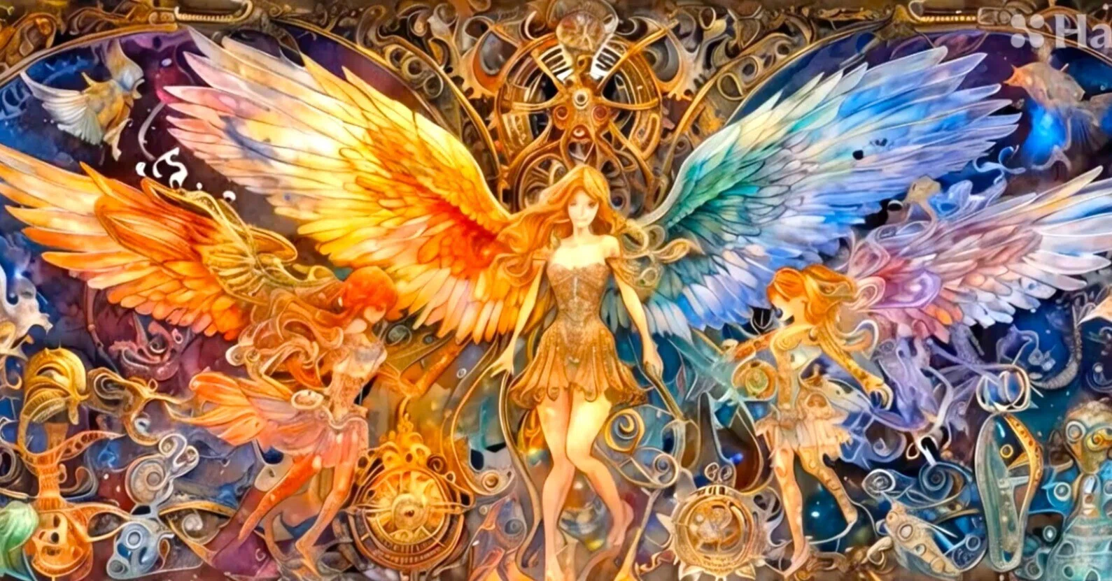 万華曼荼羅」番外編「天使曼荼羅」280 Mandala of Angels 280｜俵屋年彦