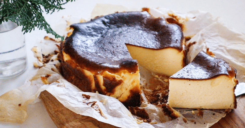 【レシピあり】わたしのバスク風チーズケーキ【完成】