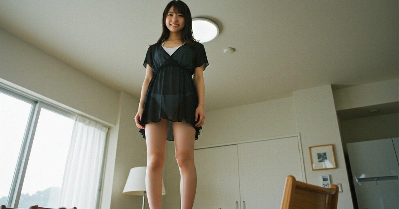 しゃがみパンチラ カメラ目線