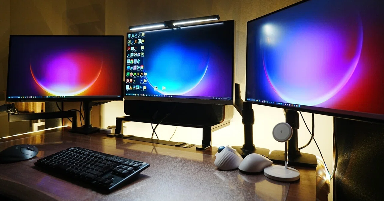 モニターライトは本当に必要なのか。BenQ Haloレビュー モニターライトは本当に必要なのか。BenQ Haloレビュー