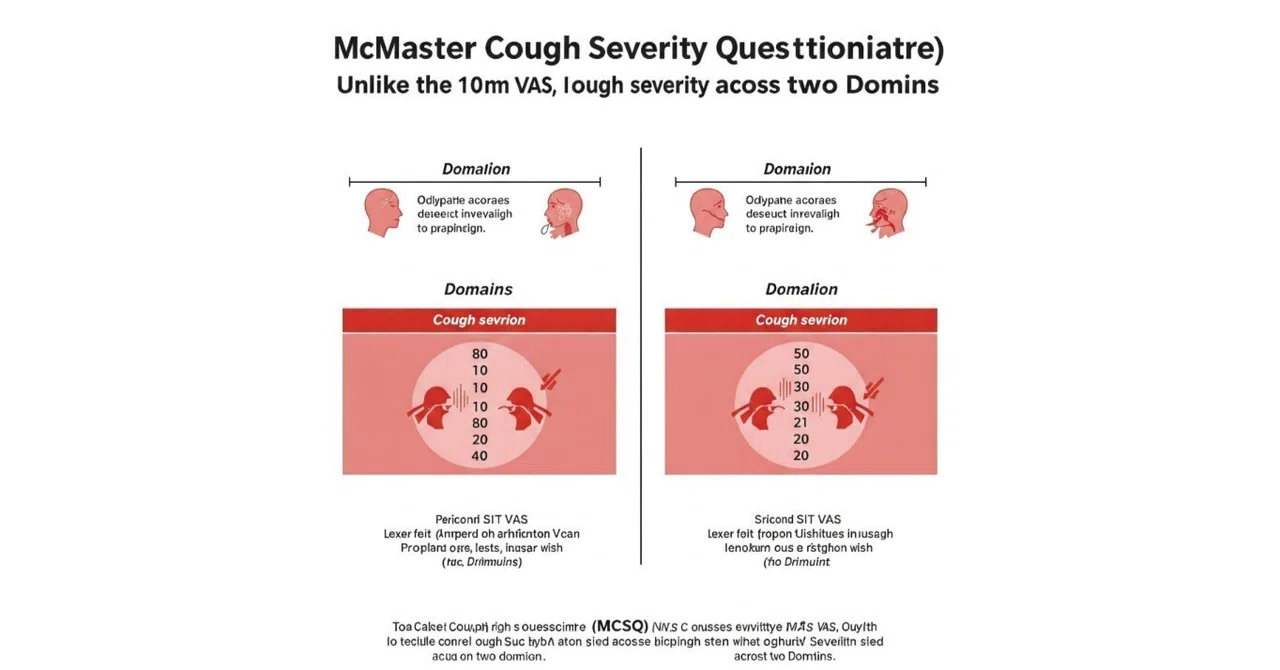 Cough Scale 不応性慢性咳嗽:McMaster Cough Severity Questionnaire (MCSQ):100mm咳嗽重症度VASとは異なり ...