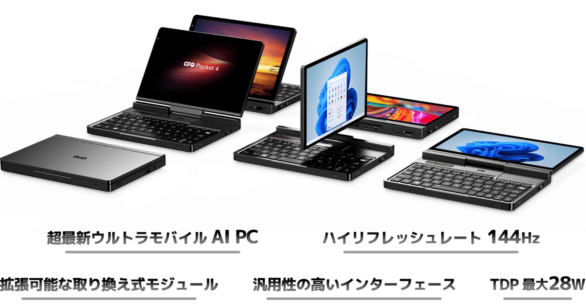 GPD Pocket4フルスペックモデル LTEモジュール付属 Amazon | GPD Pocket 4 4G LTE モジュール - モバイルネットワーク拡張