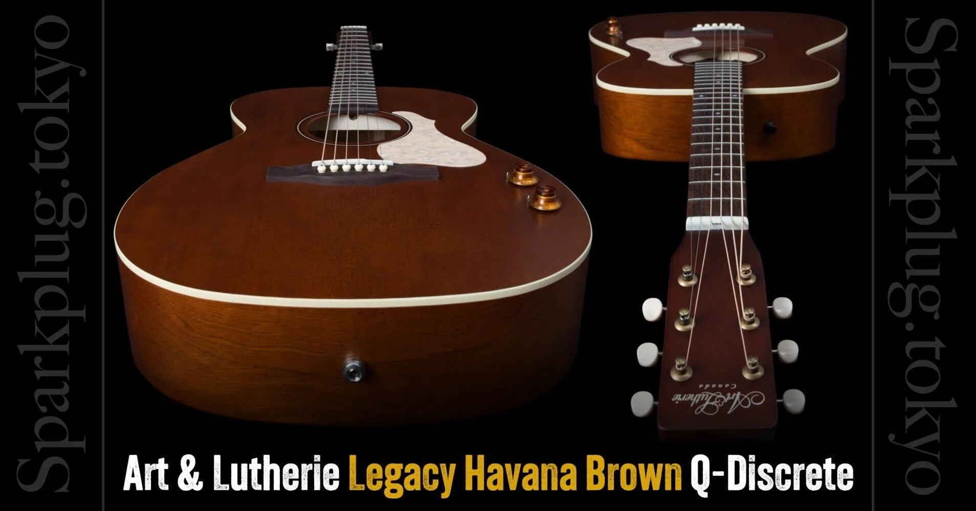 【定価¥154,000】Legacy HavnaBrownQ-Discrete Art & Lutherie Legacy Havana Brown Q-Discrete エレアコギター