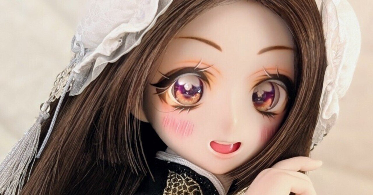 ドールヘッドメイク練習⑥【開口、口内パーツ編】｜ゆずのき