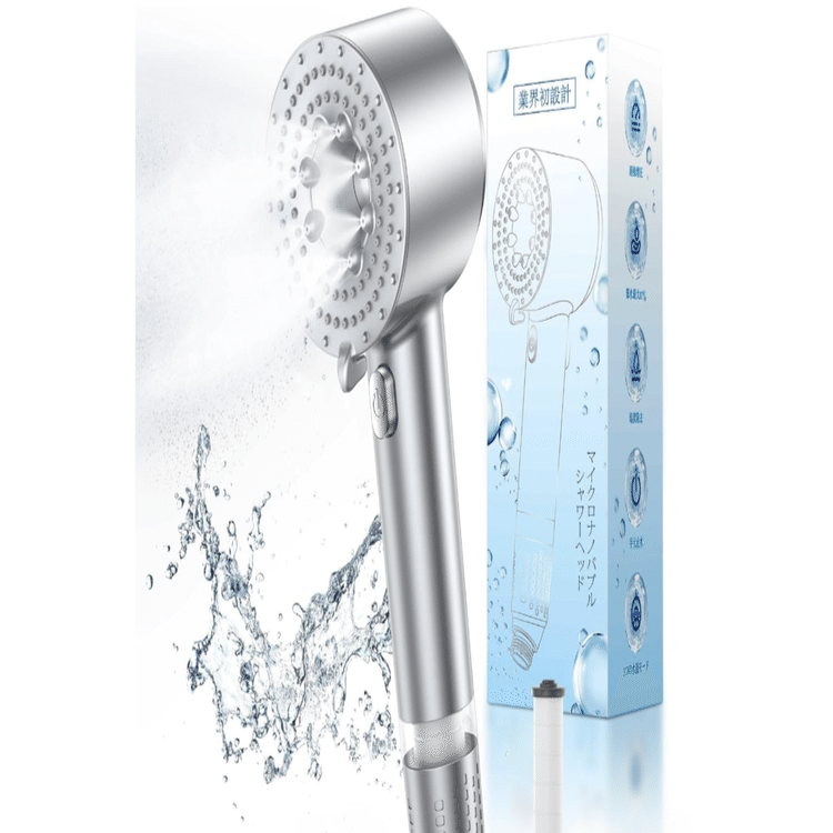 話題沸騰】Anyceeマイクロナノバブルシャワーヘッドで実現する究極の