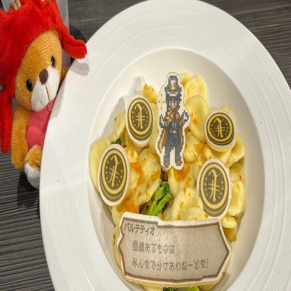 スクエニカフェのオクトラ2コラボに行った時のレポ｜白黒ゆい