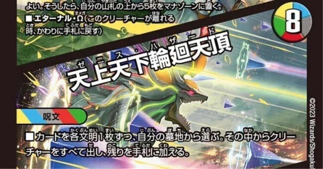 2024/02版)【デュエパーティー】5c天門型 カラーレスレインボー初期