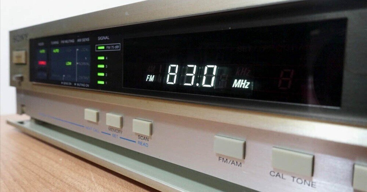 SONY ST-JX8 修理調整記録4｜BLUESS Laboratory