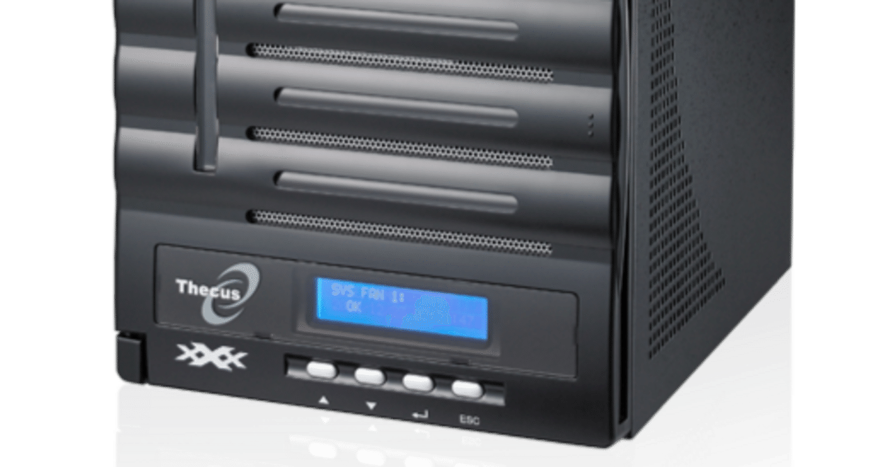 電源がぶっ壊れたThecusのNASを無理やり直す｜みけねこ！ワークス