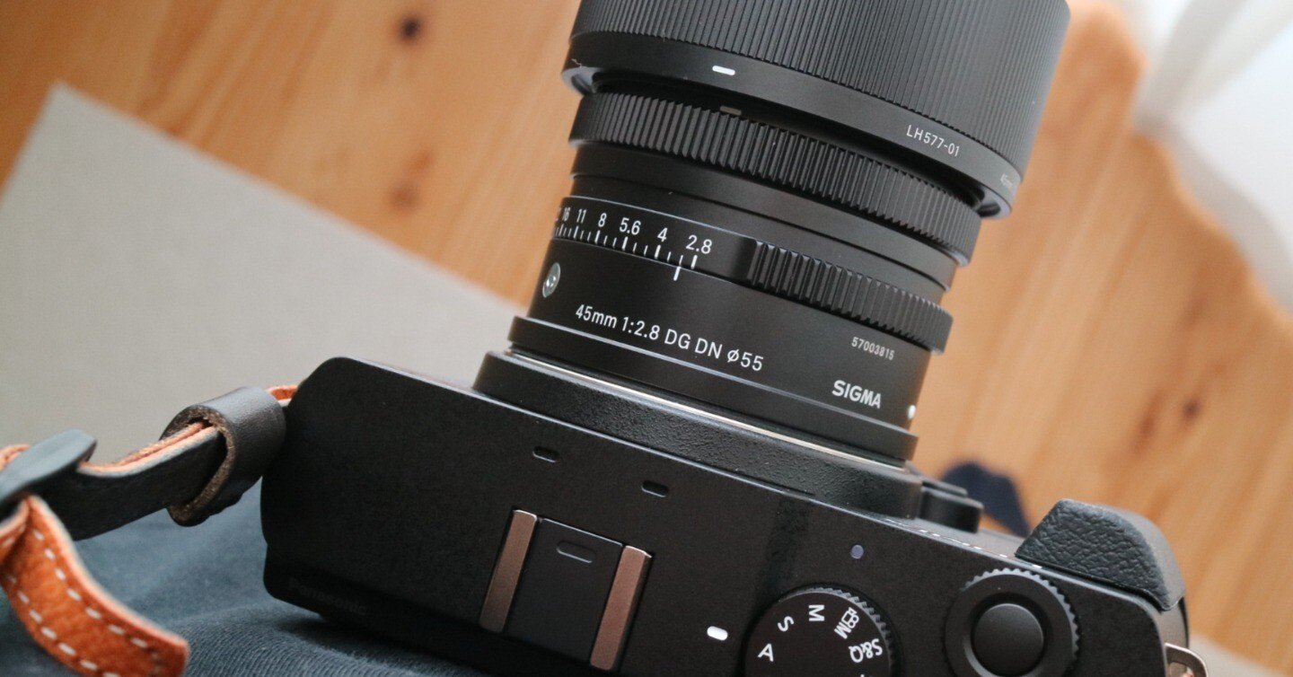 LUMIXS9とSigma45mm F2.8単焦点レンズの組み合わせ、めちゃくちゃ良
