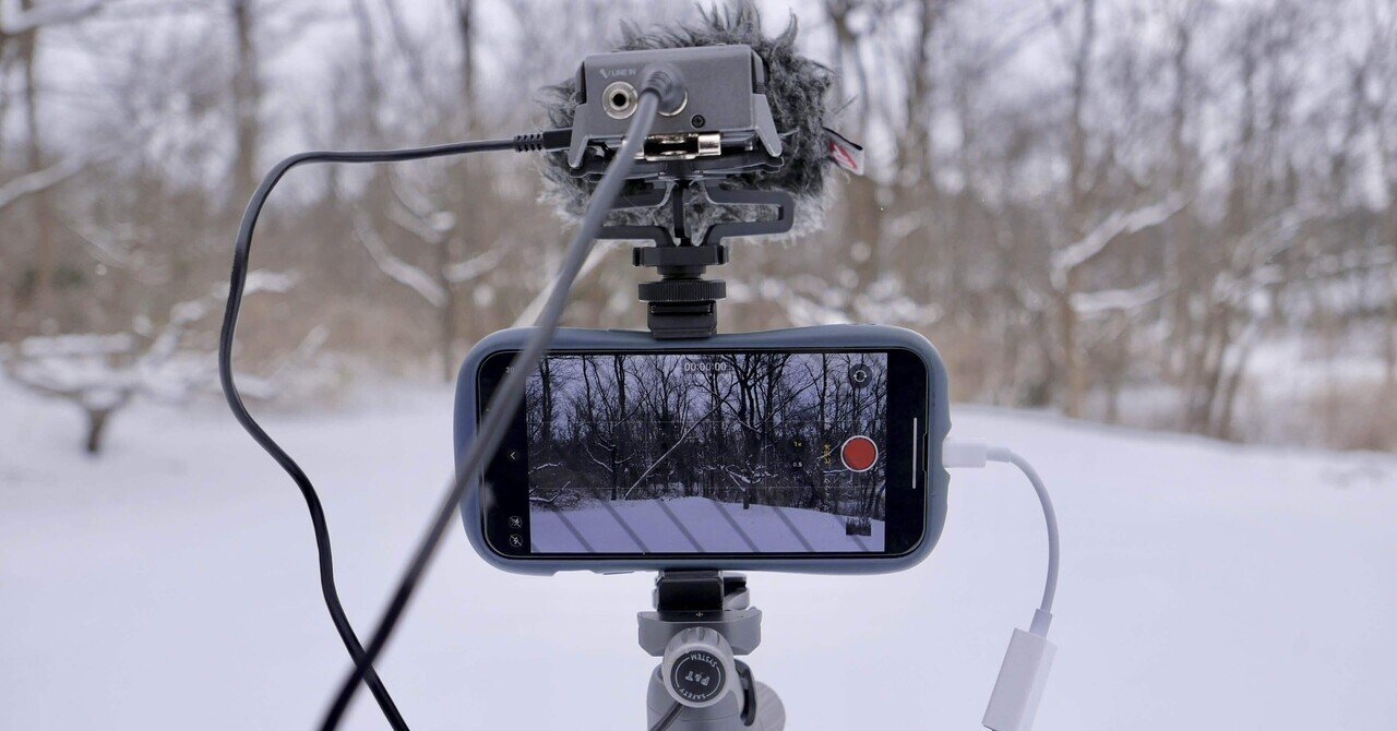 iPhoneでも外部マイクを使ったステレオ録音がしたい｜吉濱翔