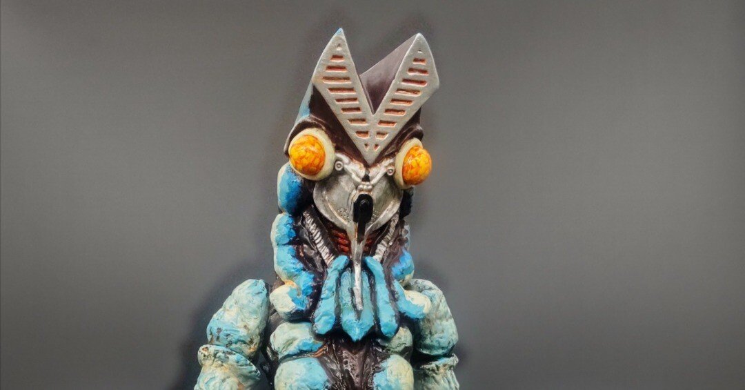 ウルトラマン バルタン星人 フィギュア　バルタン星人 ビリケン商会 ソフビキット 第8回目 ビリケン商会 バルタン星人を作ろう！｜みぢんこ