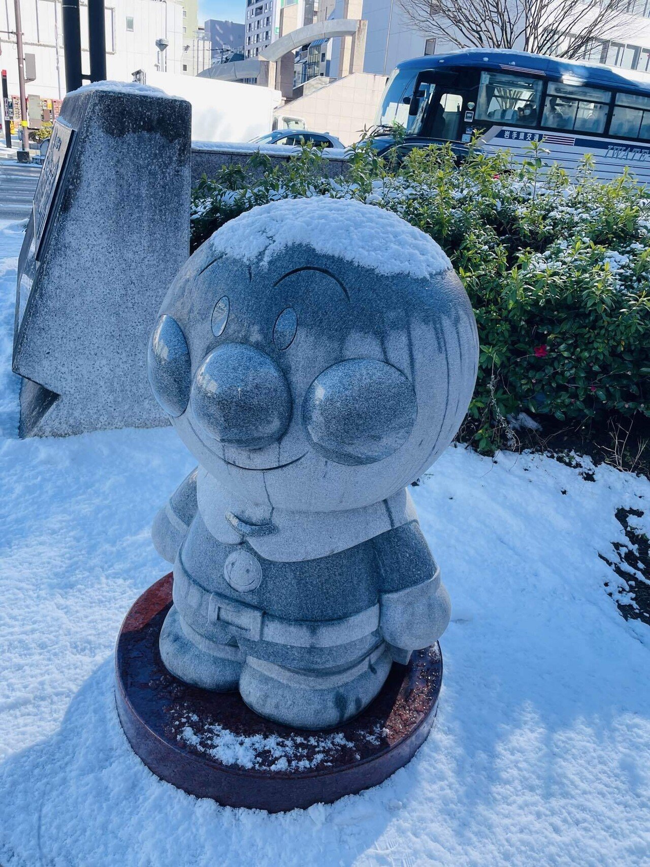 アンパンマン 石像 仙台駅東口のアンパンマンストリート、その2・2017年9月 | 仙台