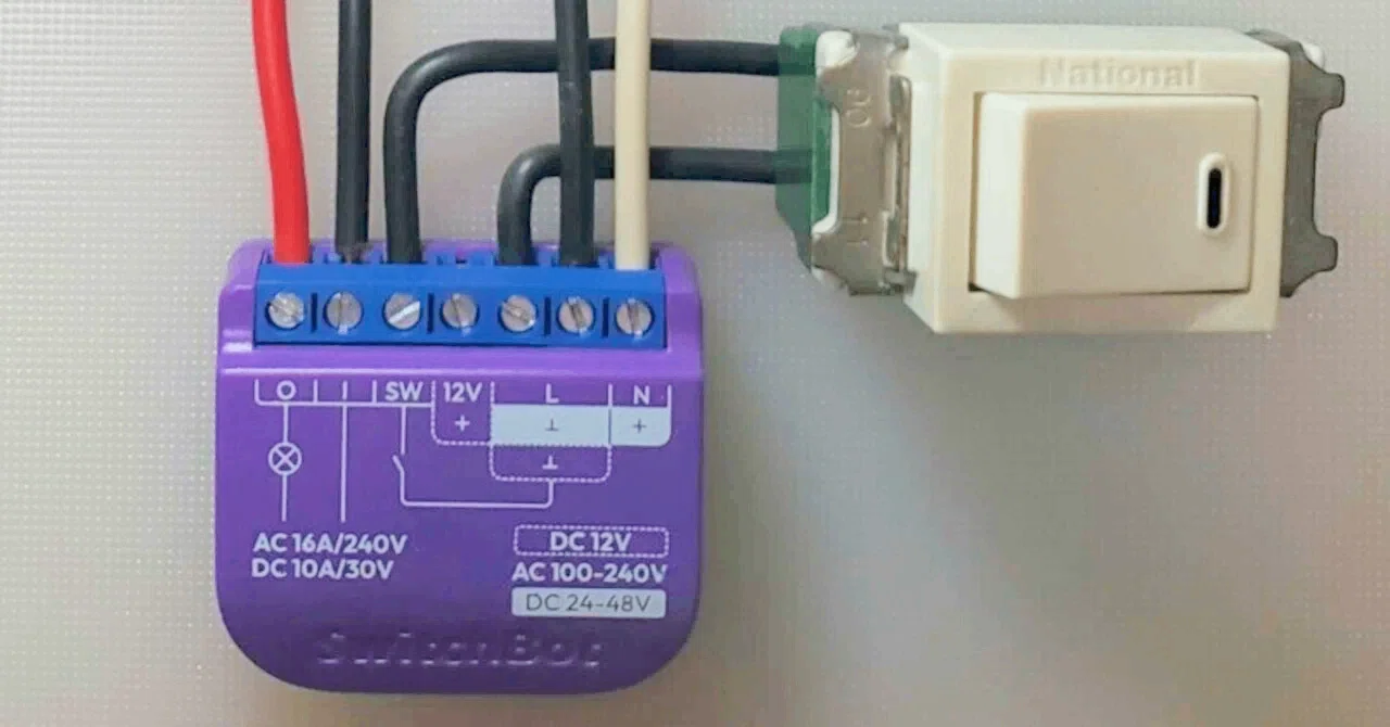 続】SwitchBot Relay Switch 1（Power Measurement 機能なし・DC12Vで 