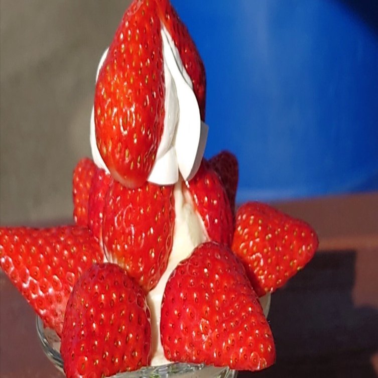 いちごカフェ の いちごパフェ2025🍓｜ORANGE🍊