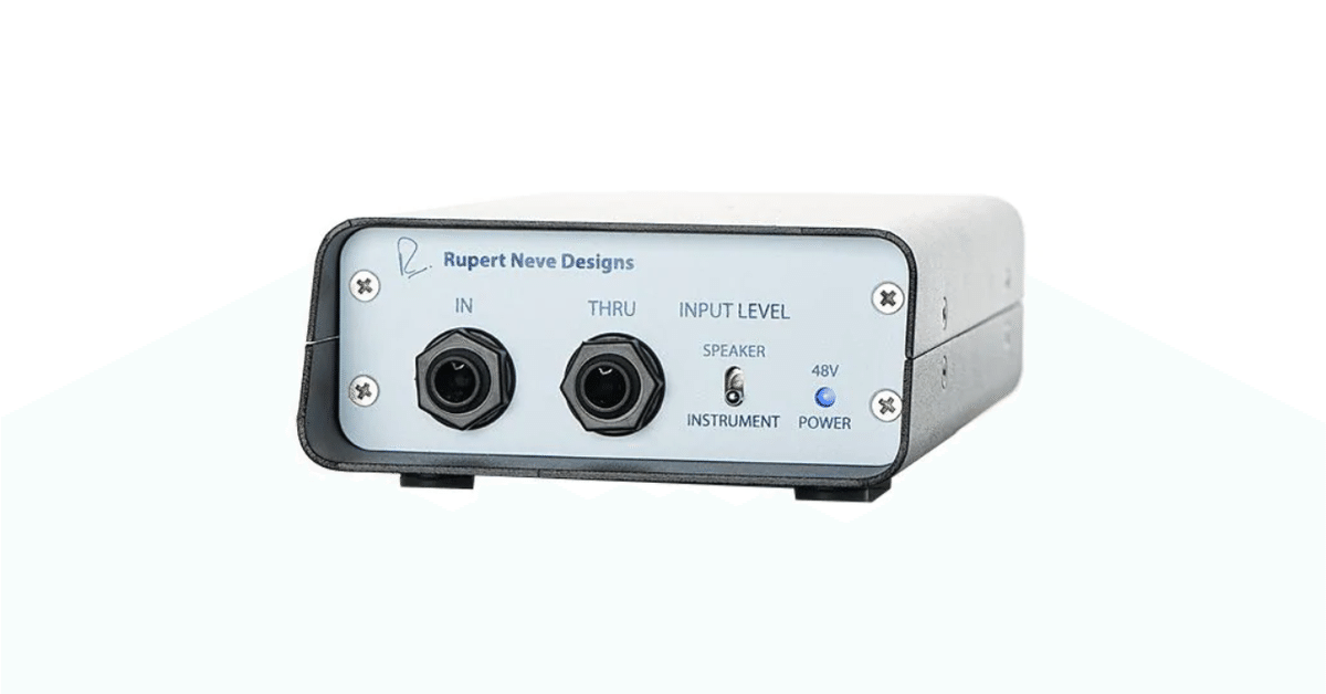 Rupert Neve Designs RNDI-M | 伝説のDIサウンドを手のひら