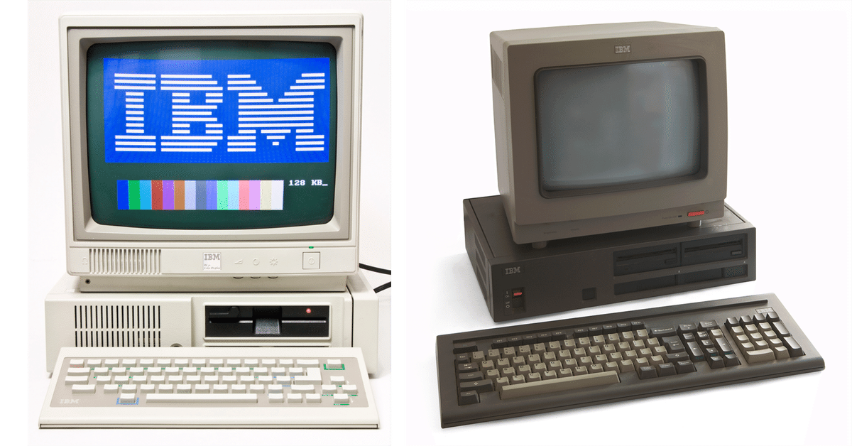 IBM PC jr と JX|kzn IBM PC jr と JX|kzn