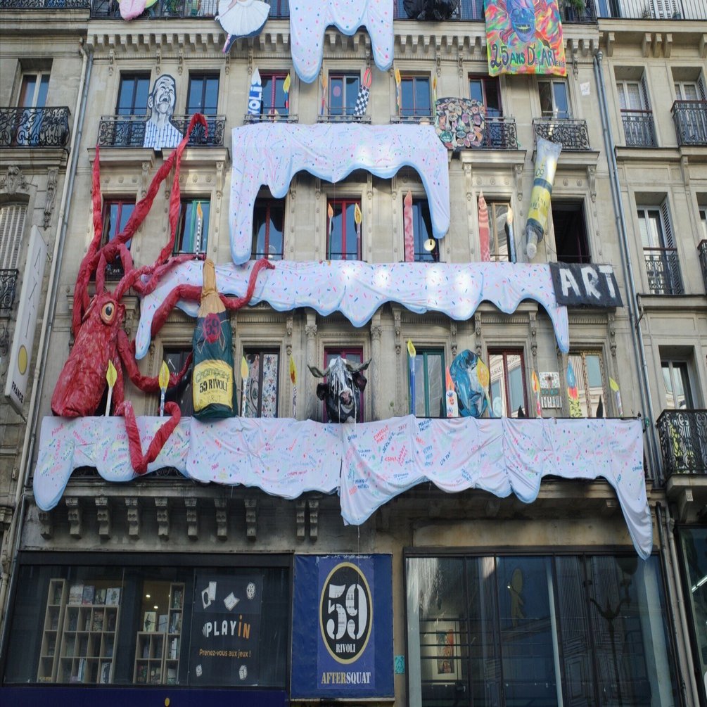 不法占拠から始まったパリのアートスペース｜59リヴォリ｜Gigi Takahashi