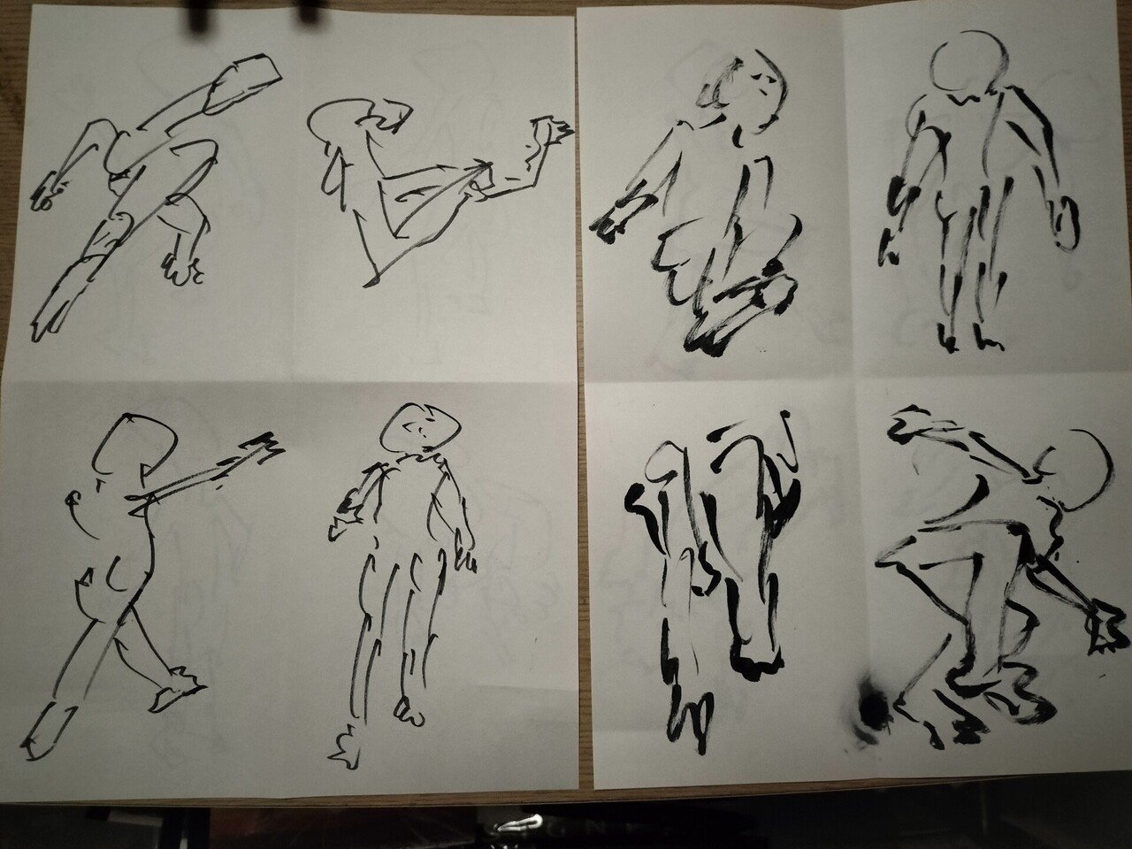 クロッキー129｜なもたび（名も無き旅人）