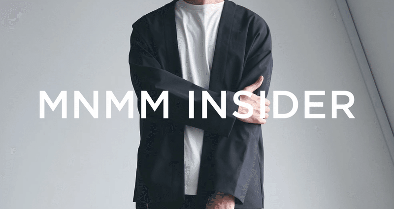 mnmm minimalist ミニマリスト tシャツ 長袖 Minimalist Shirt LS / Black