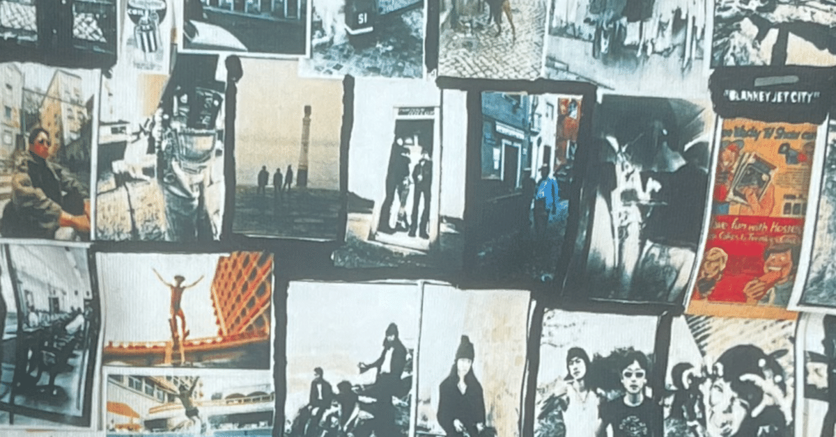 Blankey Jet City」の「The Six」はオリジナルのレコードを持っ