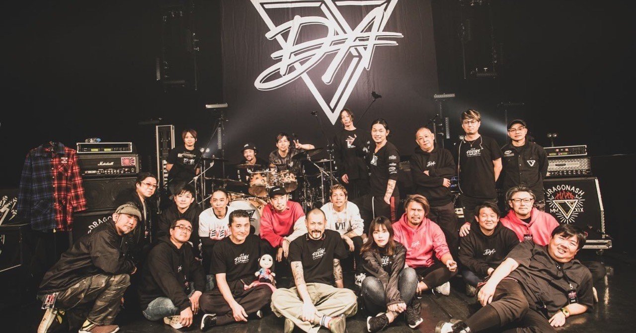 ライブレポート Dragon Ash Tour 19 The Sevens At Zepp Divercity Tokyo 篠田長次郎 Note