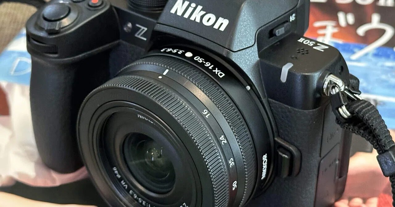 Nikon Z50II】ミラーレス一眼デビューしました｜もつなべ